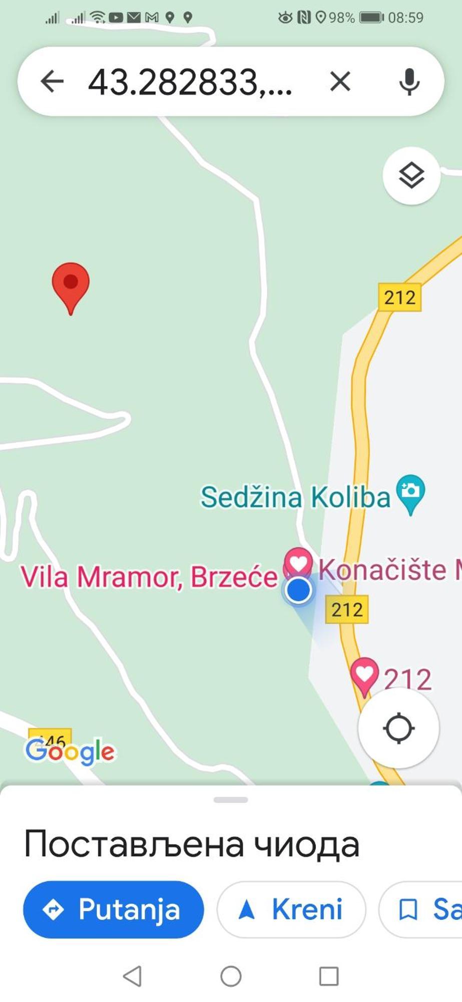 Villa Mramor Brzeće Extérieur photo